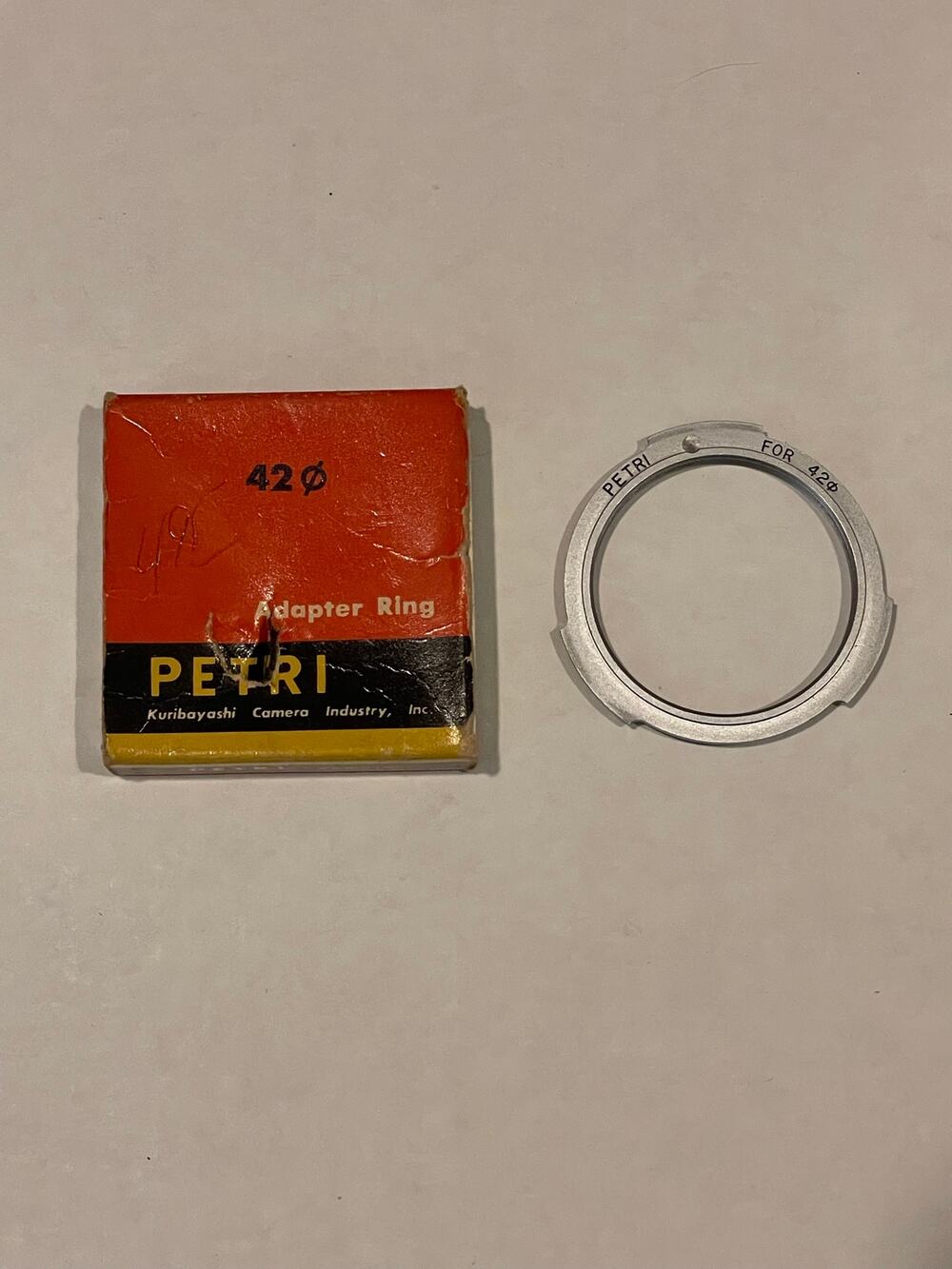 Vintage Petri Penta V Camera Adapter Ring 42 japan film